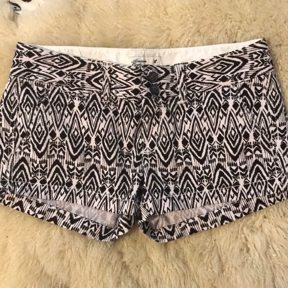 Tribal print shorts